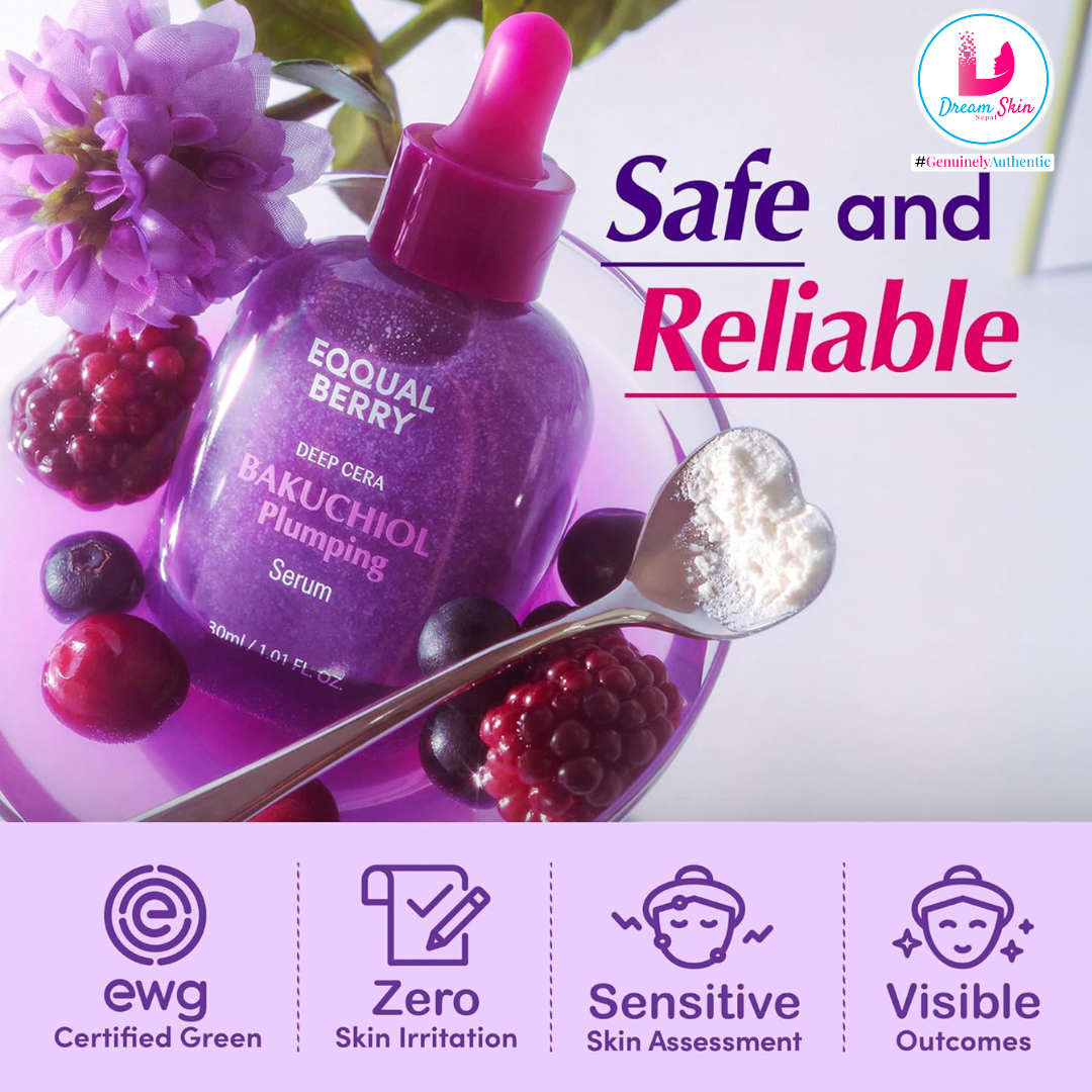 Eqqualberry Bakuchiol Plumping Serum [30ml]